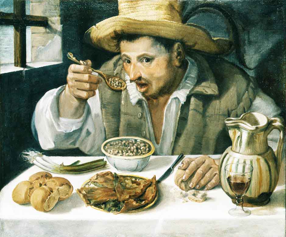 Annibale Carracci (1560-1609) The Bean Heater