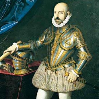 マルカントニオ・コロンナ２世（1535-1584）レパントの海戦における 教皇庁艦隊司令長官