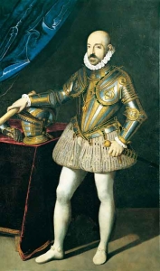 Marcantonio II Colonna ( 1535-1584) Kommandant der Päpstlichen Flotte in der Seeschlacht von Lepanto