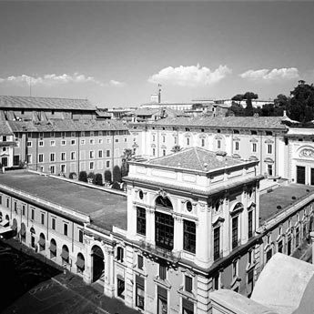 Ansicht des Palazzo Colonna