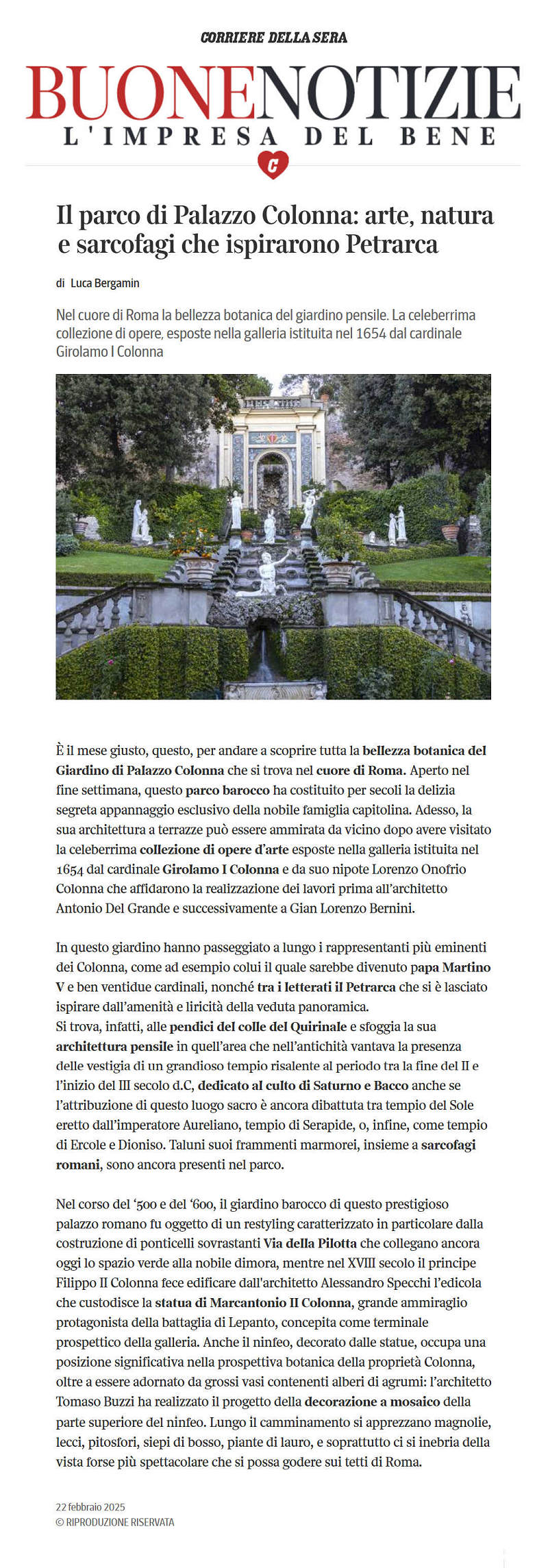 Corriere della sera: 