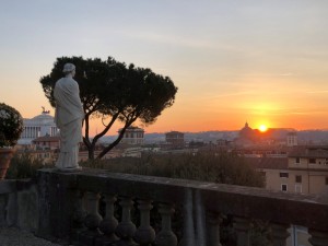 Tramonto a Palazzo Colonna